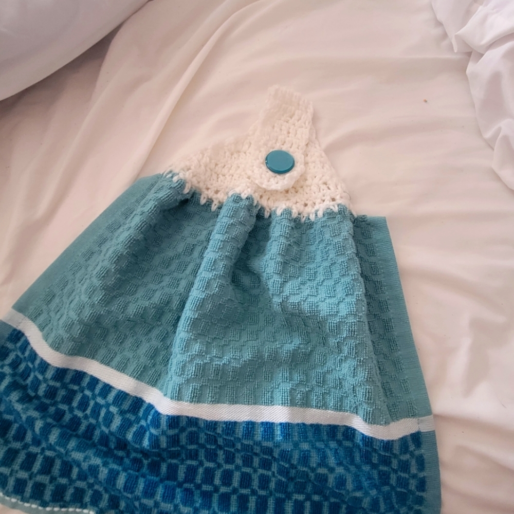 Hand made hand towel